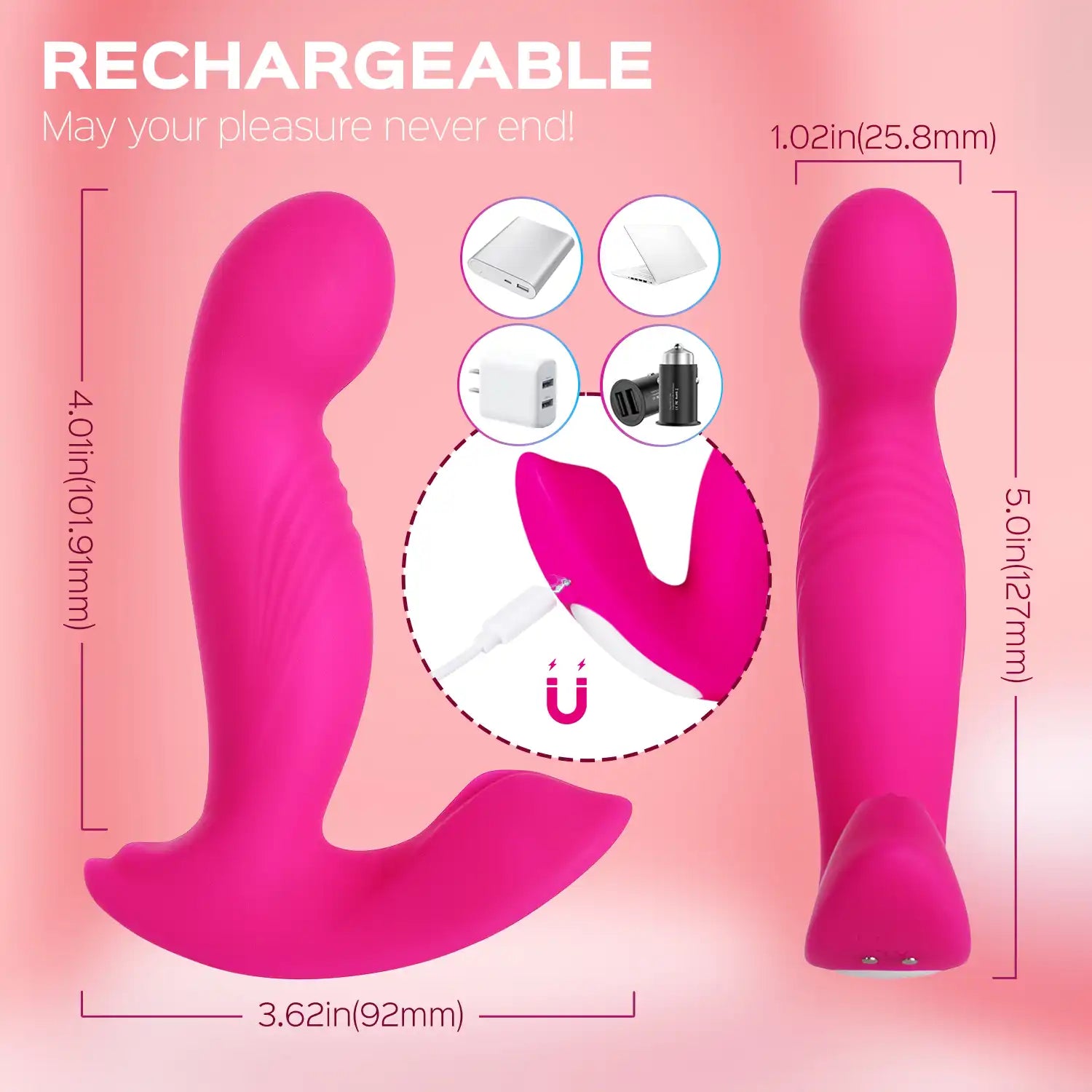 Crave - G-spot Vibrator with Rotating Head