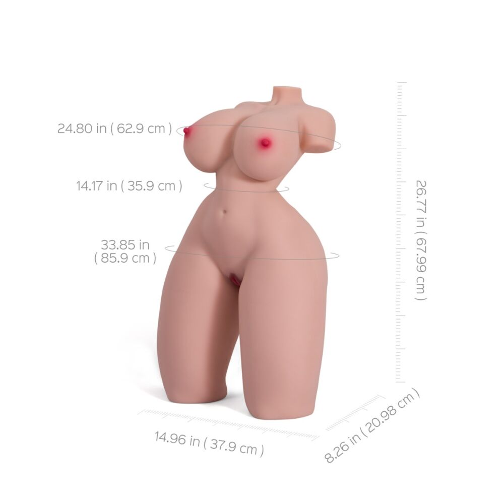 Mara - 32LB Realistic Chest and Buttocks Adult Torso Sex Doll