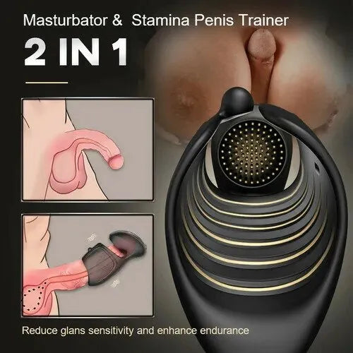 King Kong - Vibrating Male Masturbator Penis Massager 