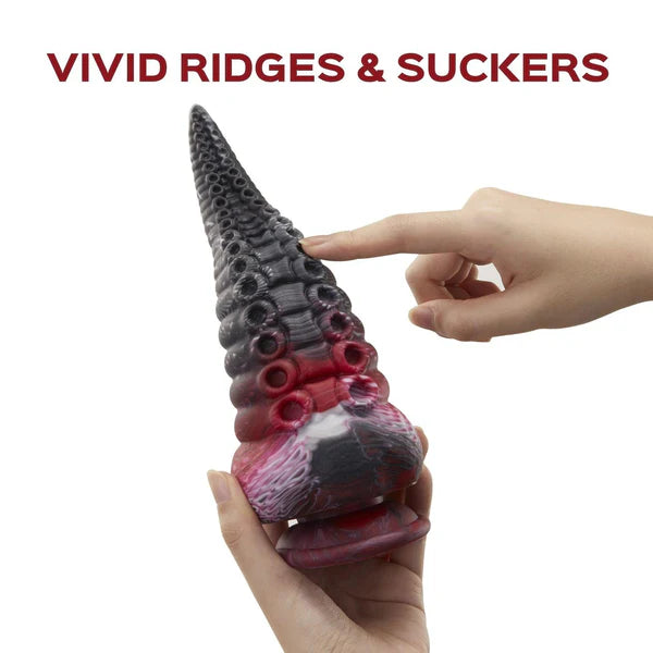 Lava - Tentacle Dildo with Strong Suction Cup