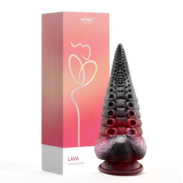 Lava - Tentacle Dildo with Strong Suction Cup