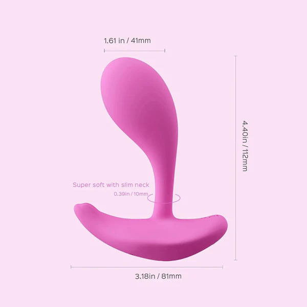 Oly 2 - Pressure Sensing APP-enabled Wearable Clit & G Spot Vibrator