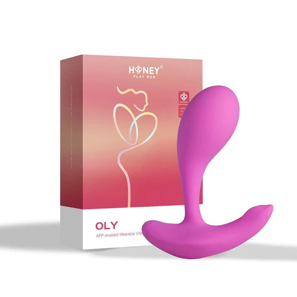 Oly 2 - Pressure Sensing APP-enabled Wearable Clit & G Spot Vibrator