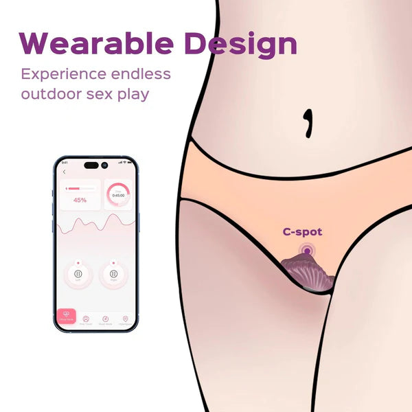 Pearl - App Controlled Magnetic Panty Vibrator