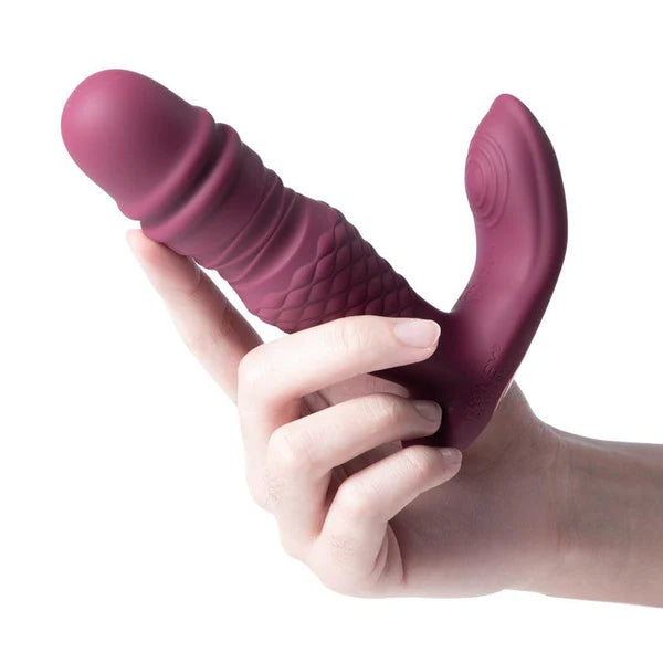 Ryder - App-Controlled Thrusting G-spot & Clit Vibrator