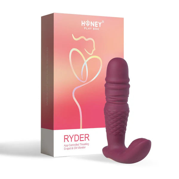 Ryder - App-Controlled Thrusting G-spot & Clit Vibrator