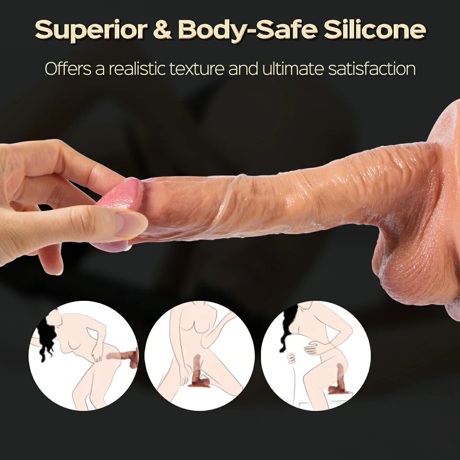 Dai - 5.2-inch Realistic Suction Cup Dildo