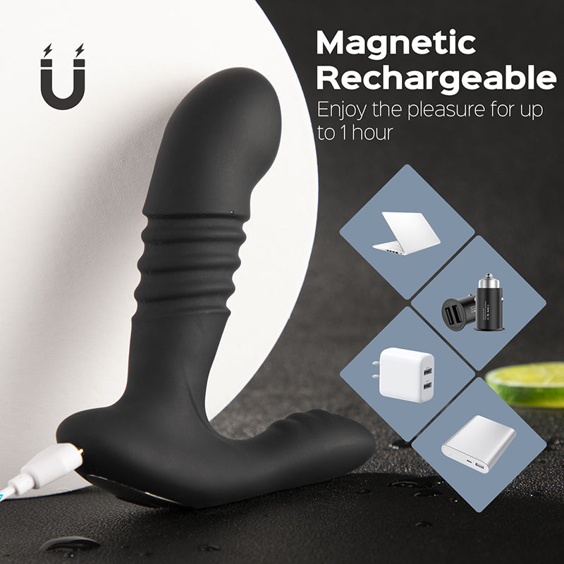 Dakota - Thrusting Vibrating Prostate & Perineum Massager