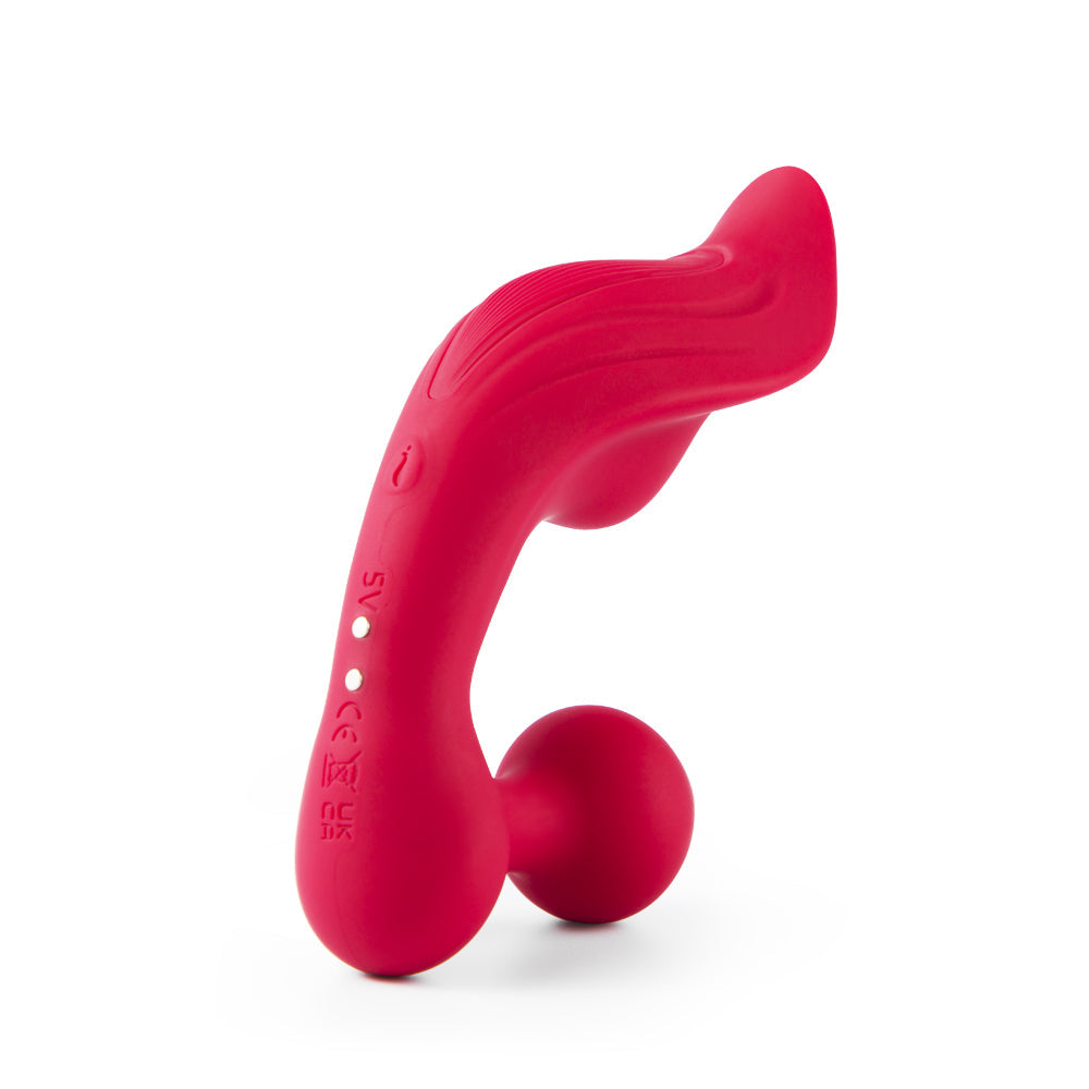 clit stimulator with anal vibrator