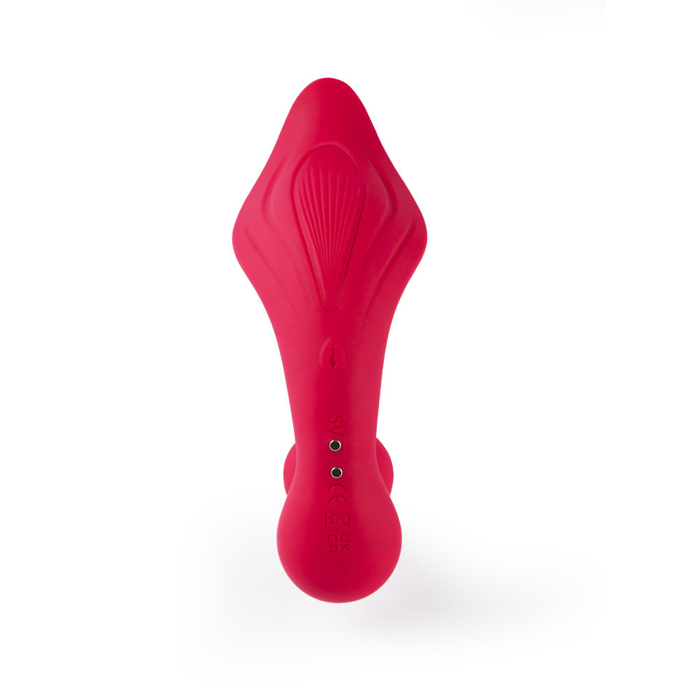 clit vibrator with anal stimulator